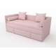 Кровать Mono (розовая)