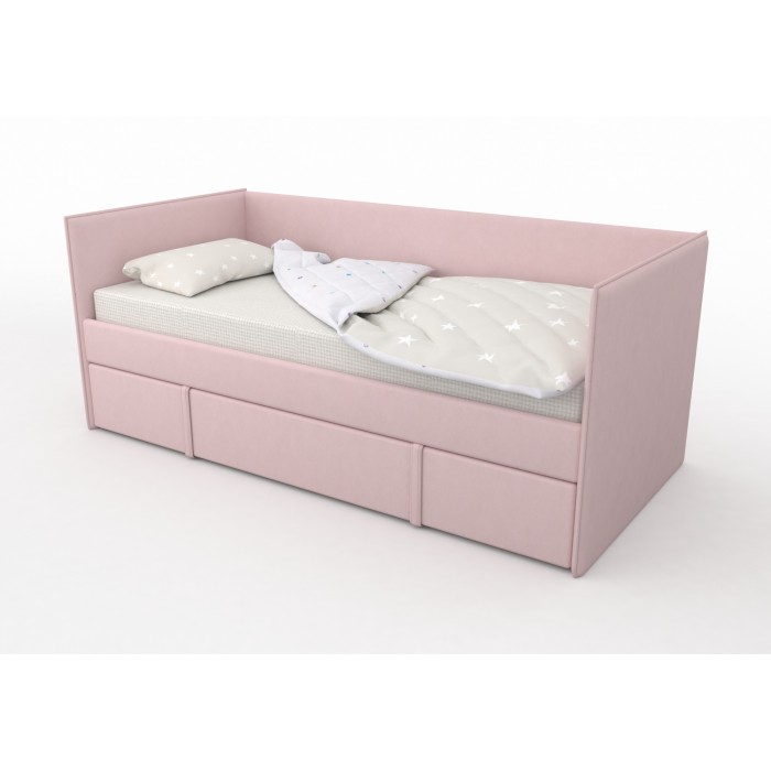 Кровать Mono (розовая)