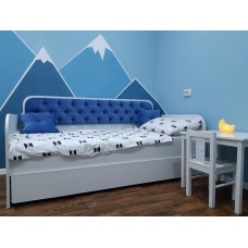 Кровать Nika синяя