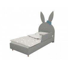 Мягкая кровать Зайка Grey