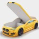 Кровать-машинка Romack Romeo-M 3D Желтая