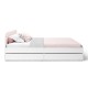 Кровать Хедвиг розовая 200*90 см.