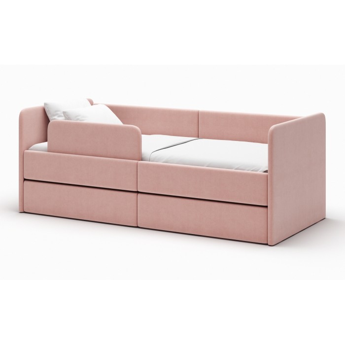 Кровать односпальная Donny Розовый 160х70 см.