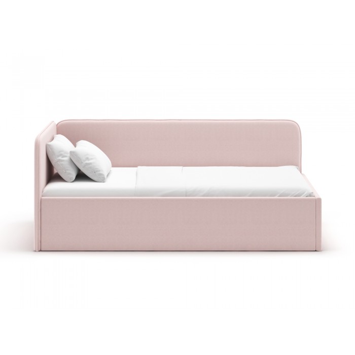 Кровать угловая Leonardo Розовый 180*80 см.