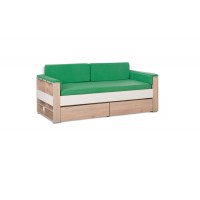 Диван-кровать Level Зеленый