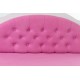 Кровать с каретной стяжкой Valencia 61 Розовый кварц