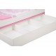 Кровать с каретной стяжкой Valencia 61 Розовый кварц
