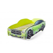 Кровать-машина "Додж" зеленый