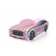 Кровать-машина "Додж" розовый металлик
