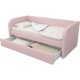 Кровать UNO (розовый)