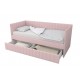 Кровать Soft (розовая)